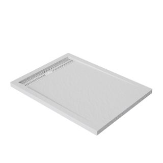 Акриловый поддон BelBagno TRAY-BB-DUE-AH-120/90-4-W0 белый